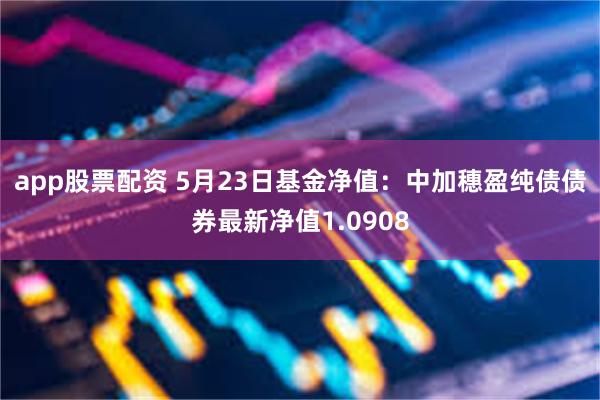 app股票配资 5月23日基金净值：中加穗盈纯债债券最新净值1.0908