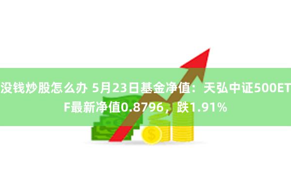 没钱炒股怎么办 5月23日基金净值：天弘中证500ETF最新净值0.8796，跌1.91%